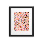 Bubbles: PATTERN 09 | The Peach Edition Framed Art Print Gallery Image 5