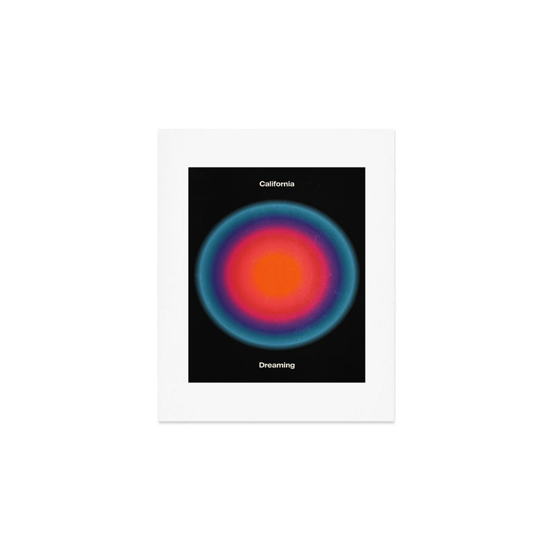 California Dreaming: Midnight Black Edition Art Print Gallery Image 1