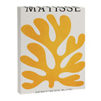 Canary Leaf: Matisse Color Paper Cutouts 04 Canvas Print Gallery Image 6
