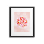Candy Funk | Disco Ball: Peach Edition Framed Art Print Gallery Image 4