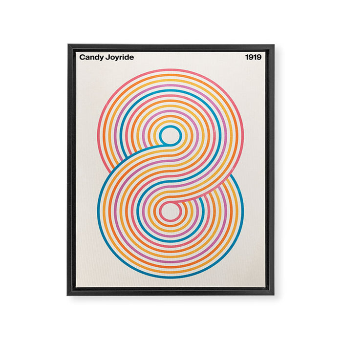 Candy Joyride 2 Framed Canvas Print Gallery Image 1