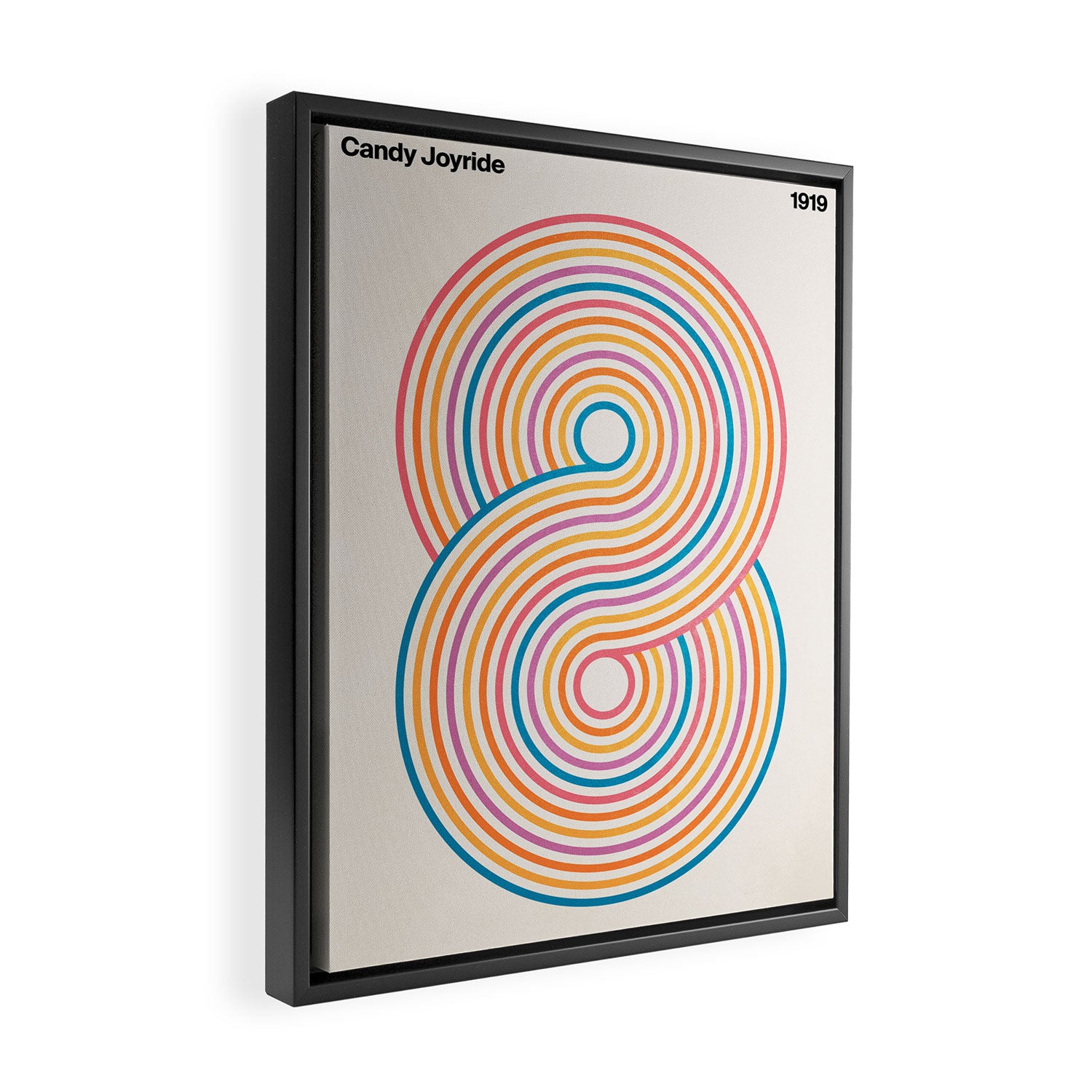 Candy Joyride 2 Framed Canvas Print Gallery Image 2
