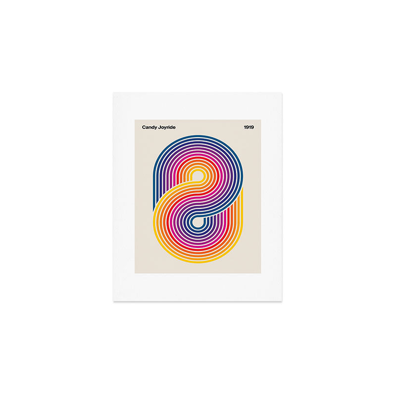 Candy Joyride: 80s Edition Art Print Gallery Image 1