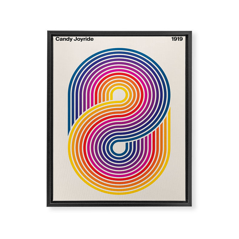 Candy Joyride: 80s Edition Framed Canvas Print Gallery Image 8
