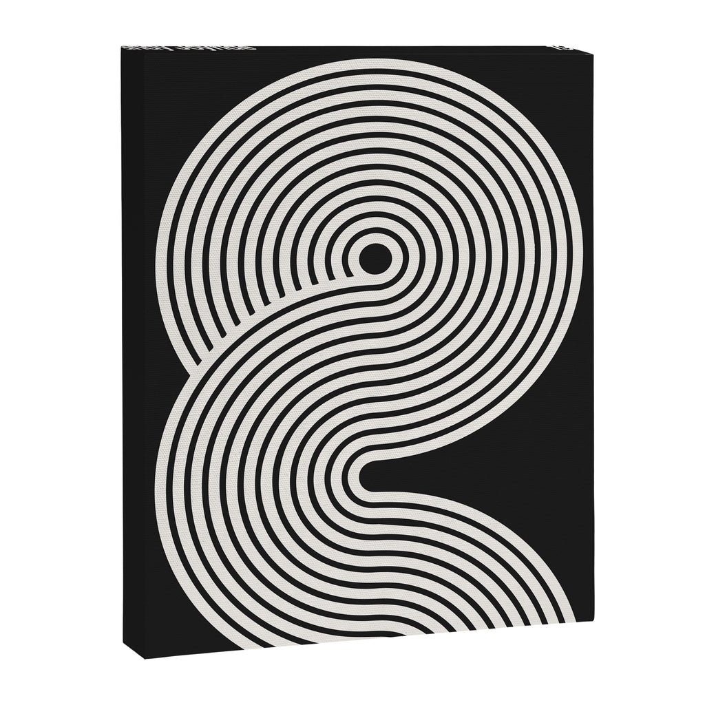 Candy Joyride: Black & White Edition Canvas Print Gallery Image 6