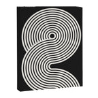 Candy Joyride: Black & White Edition Canvas Print Gallery Image 6