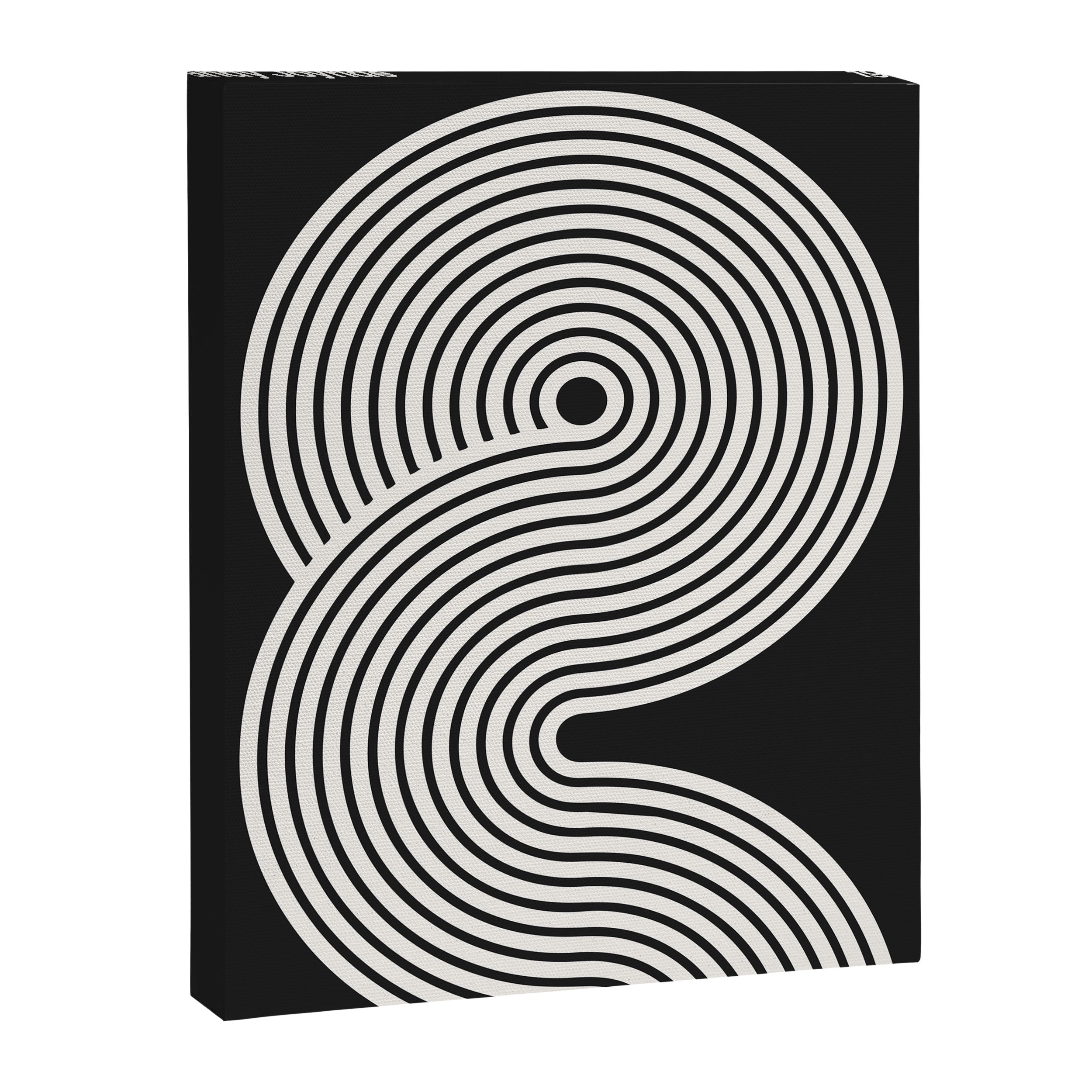 Candy Joyride: Black & White Edition Canvas Print Gallery Image 6