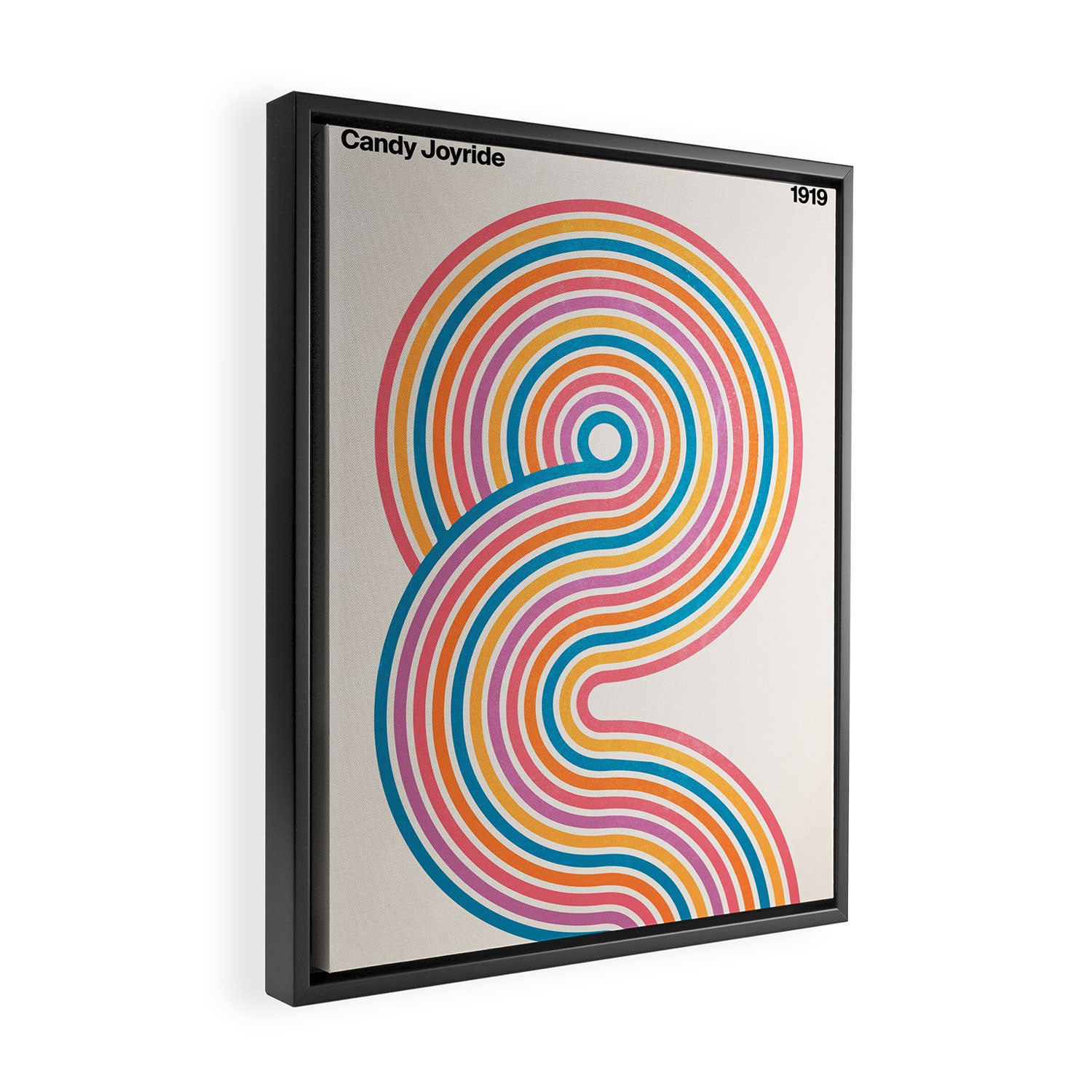 Candy Joyride Framed Canvas Print Gallery Image 2