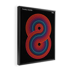 Candy Joyride: Sonar Night Edition Framed Canvas Print Gallery Image 2