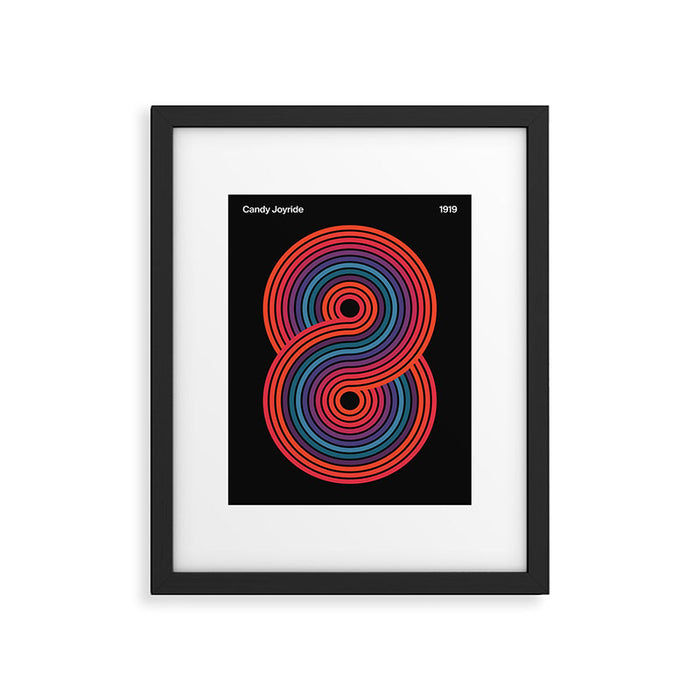Candy Joyride: Sonar Night Edition Framed Art Print Gallery Image 1