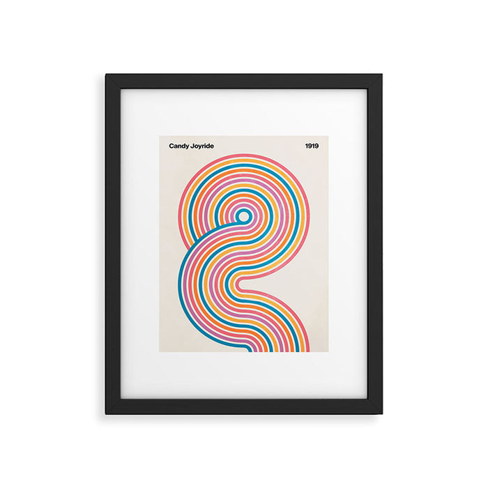 Candy Joyride Framed Art Print Gallery Image 1