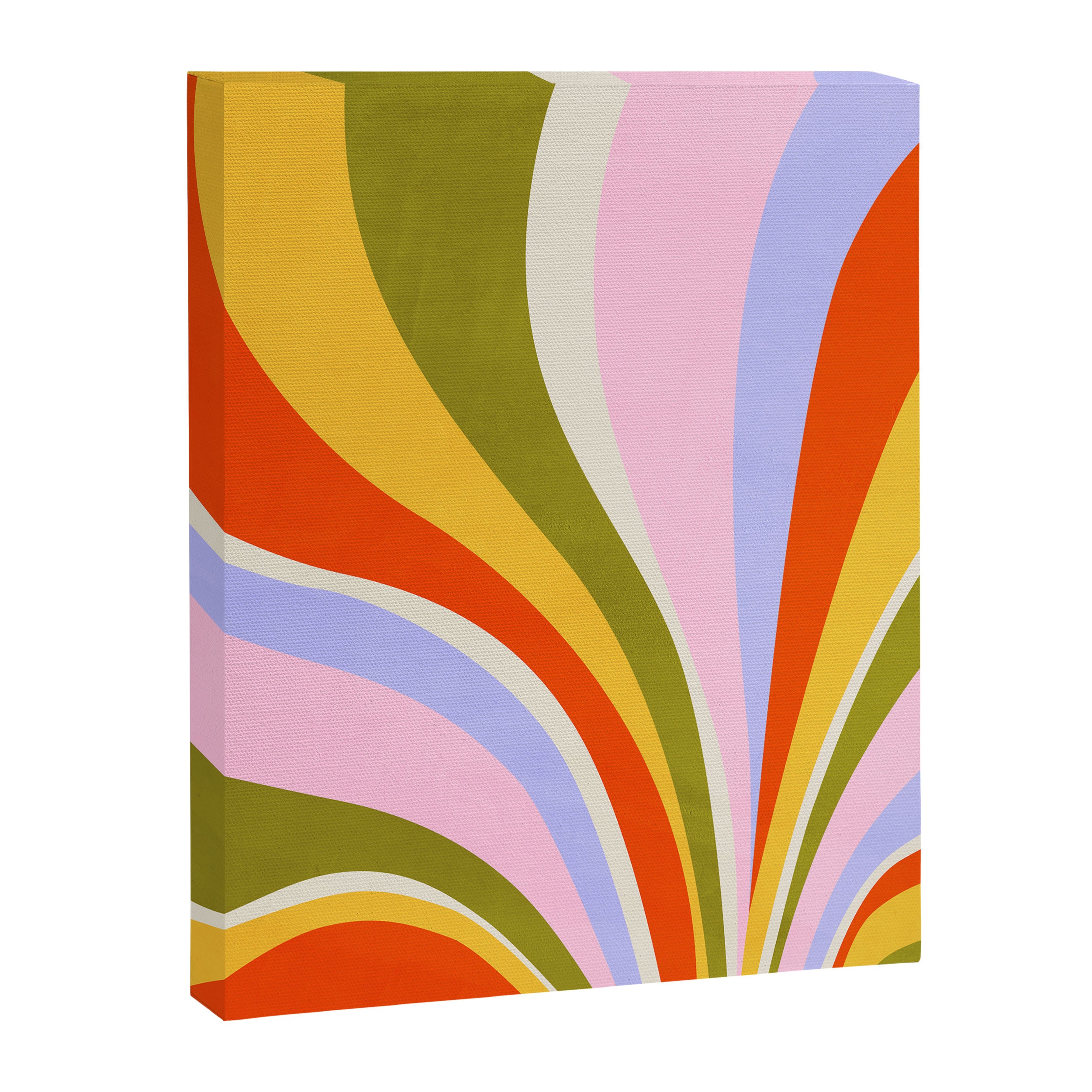 Candy Paint: Sunrise | Mid Century Retro Edition Canvas Print Gallery Image 6