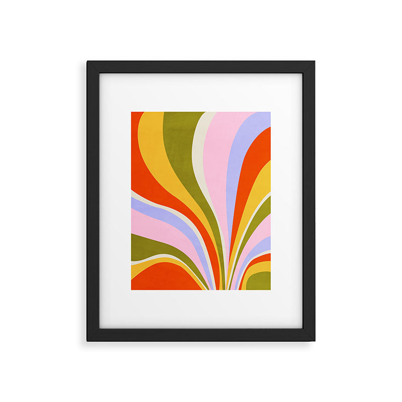 Candy Paint: Sunrise | Mid Century Retro Edition Framed Art Print Gallery Image 5