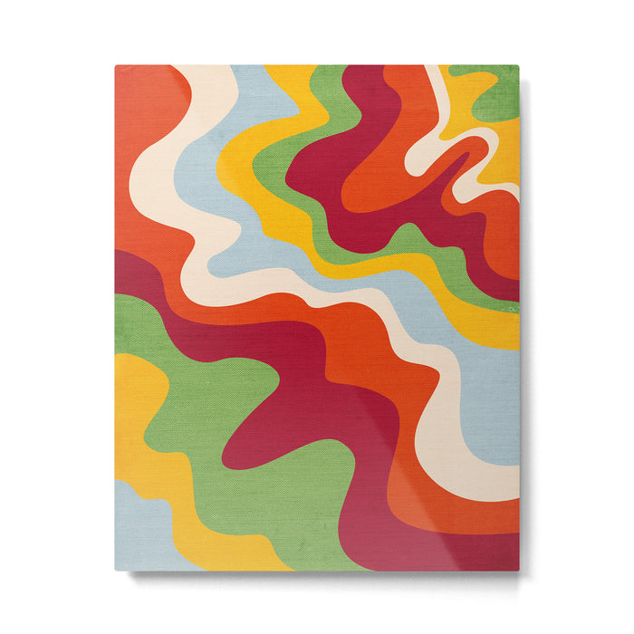 Candy Swirl Metal Print Gallery Image 1