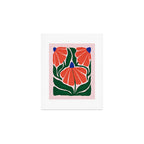 Carmine Lily Art Print Gallery Image 1