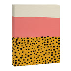 Cheetah & Peach | PATTERN 04: The Retro Edition Canvas Print Gallery Image 6