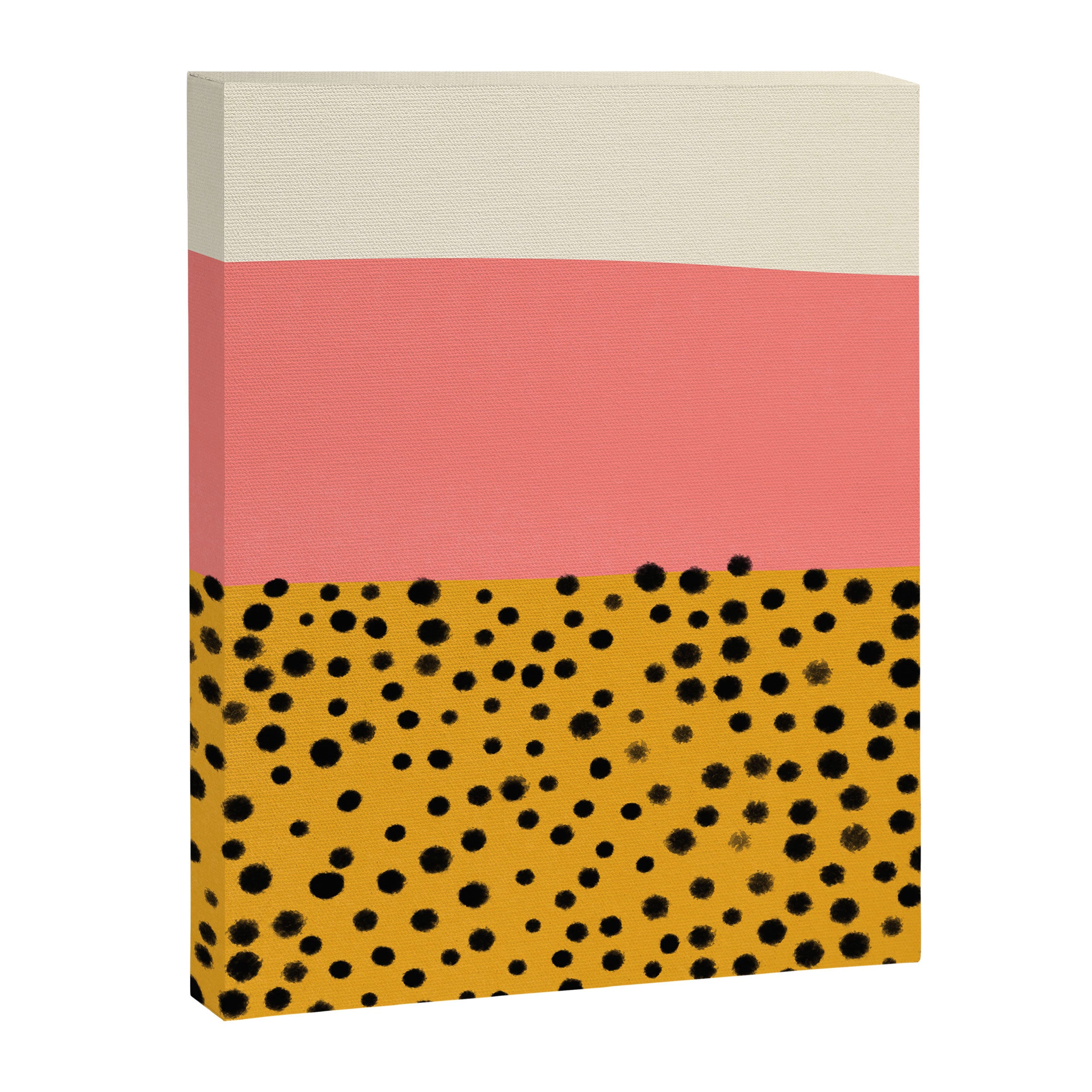 Cheetah & Peach | PATTERN 04: The Retro Edition Canvas Print Gallery Image 6