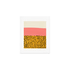 Cheetah & Peach | PATTERN 04: The Retro Edition Art Print Gallery Image 1