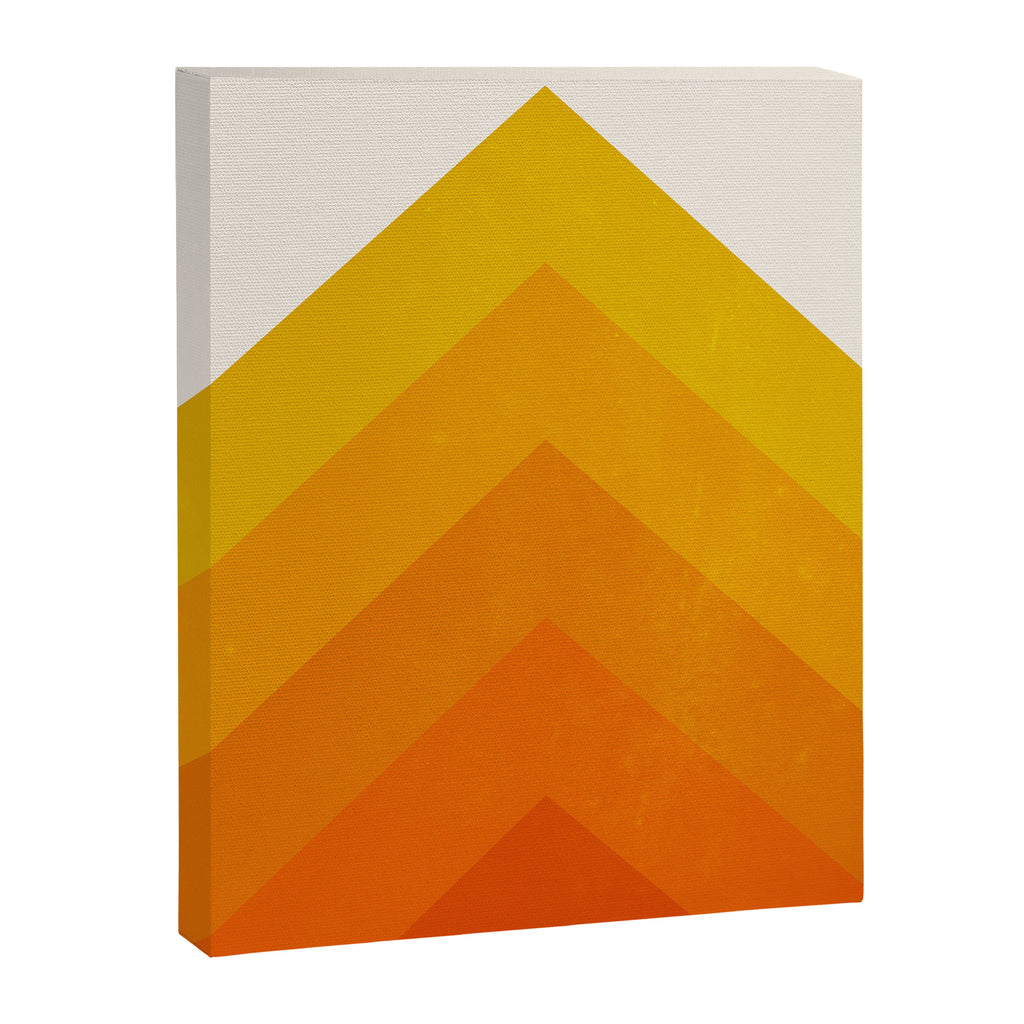 Chevron Waves: Retro Summer Edition Canvas Print Gallery Image 6