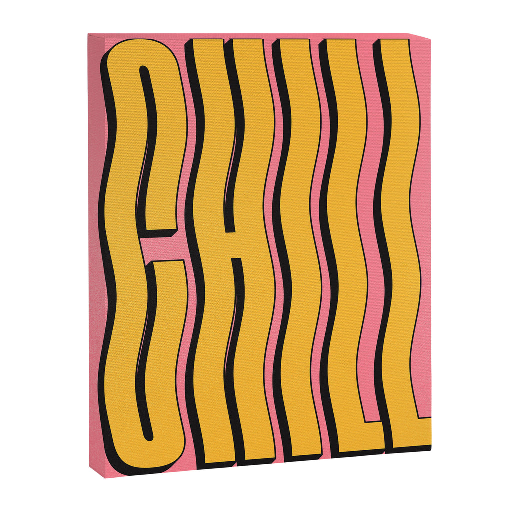 Chill: Wavy Summer Edition Canvas Print Gallery Image 8