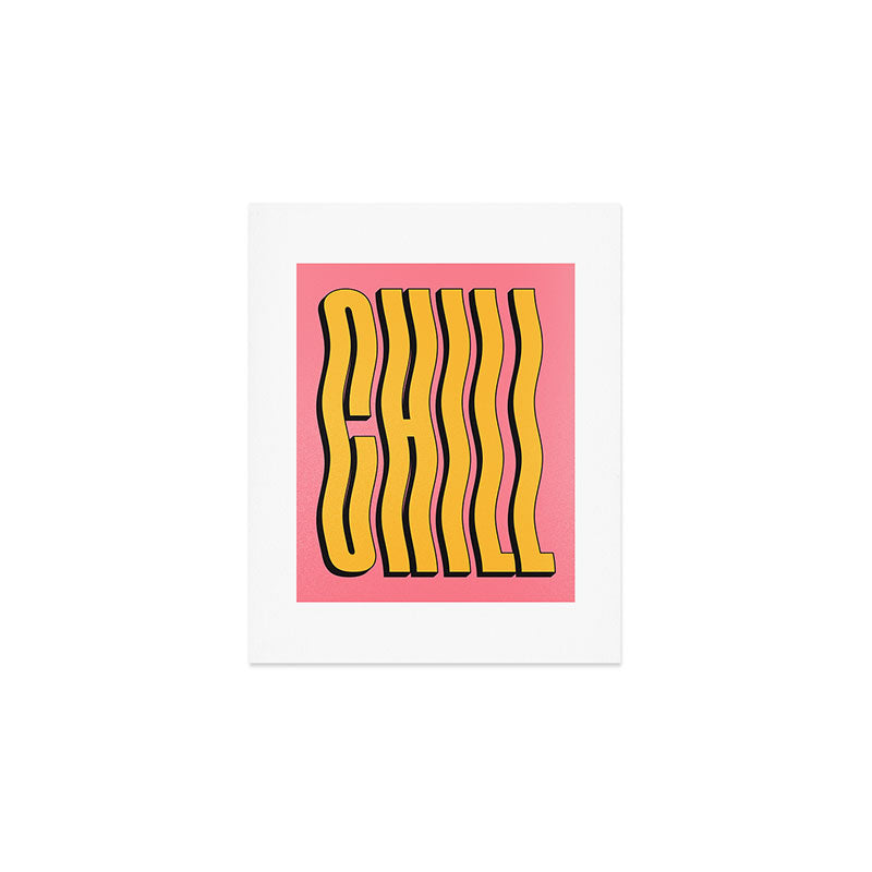 Chill: Wavy Summer Edition Art Print Gallery Image 1