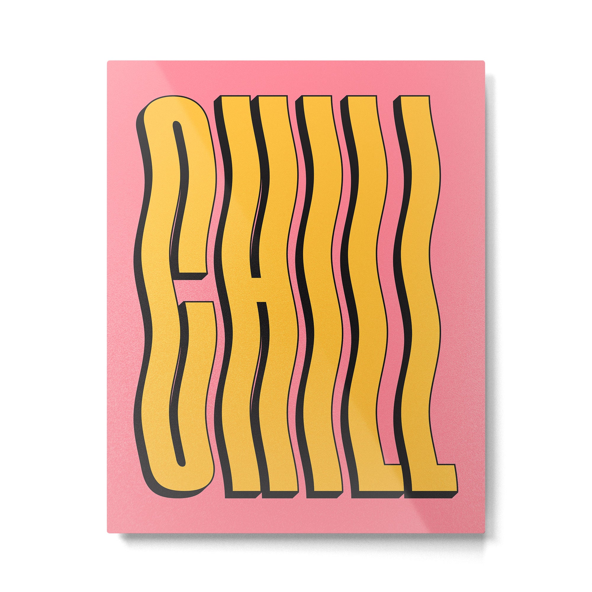 Chill: Wavy Summer Edition Metal Print Gallery Image 6