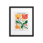 Cinnabar & Supernova: Les Fleurs | Flower Market 03 Framed Art Print Gallery Image 5