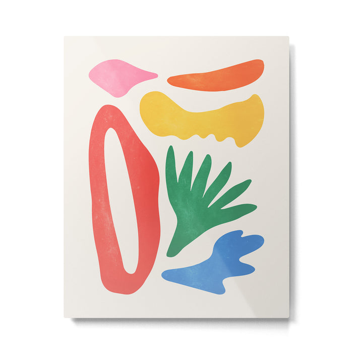Collage I: Matisse Color Series | Mid-Century Edition Metal Print Gallery Image 1