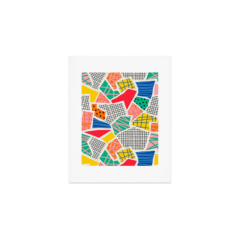 Color Patchwork: Bauhaus Edition Art Print Gallery Image 1