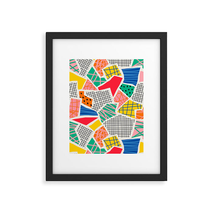 Color Patchwork: Bauhaus Edition Framed Art Print Gallery Image 1