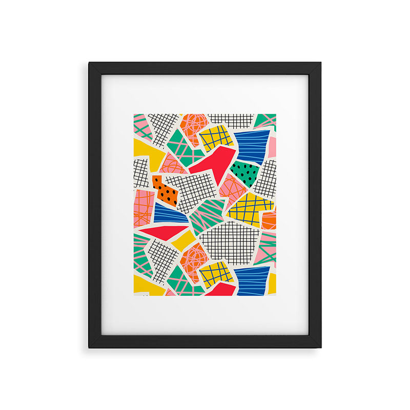 Color Patchwork: Bauhaus Edition Framed Art Print Gallery Image 5