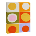 Colourplay & Concentric Circles: Mid Century Edition Canvas Print Gallery Image 6