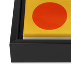 Colourplay & Concentric Circles: Mid Century Edition Framed Canvas Print Gallery Image 3
