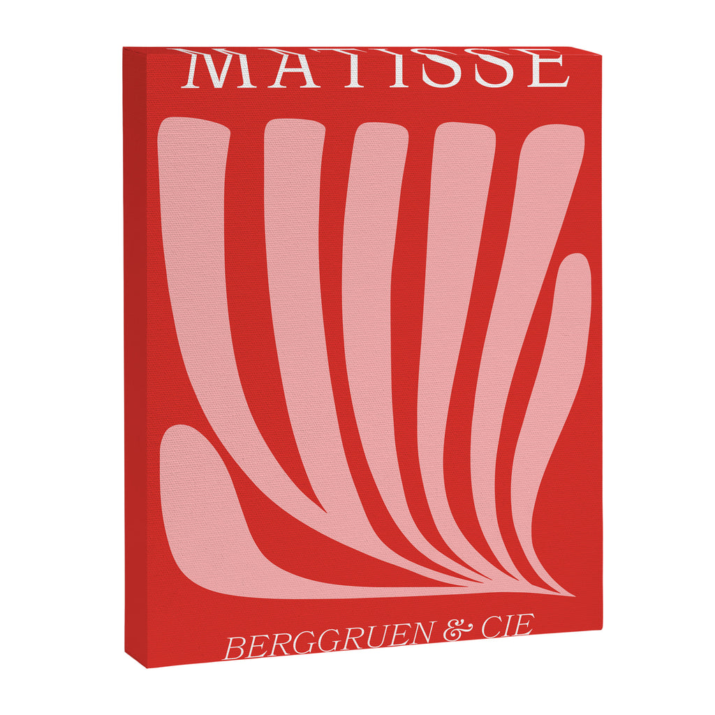Coral Leaf: Paper Cutouts Matisse Edition Canvas Print Gallery Image 6
