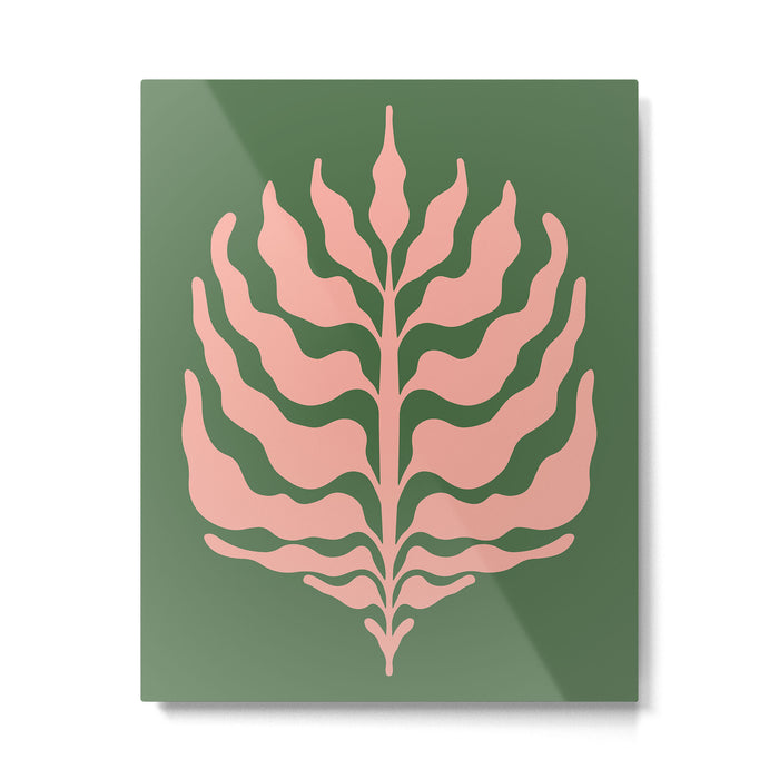 Cosmos: Matisse Leaf | Color Series I Metal Print Gallery Image 1
