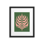Cosmos: Matisse Leaf | Color Series I Framed Art Print Gallery Image 5