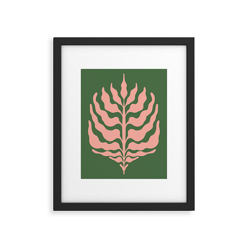 Cosmos: Matisse Leaf | Color Series I Framed Art Print Gallery Image 5