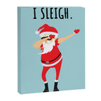 Dabbing Santa I Sleigh Canvas Print Gallery Image 8
