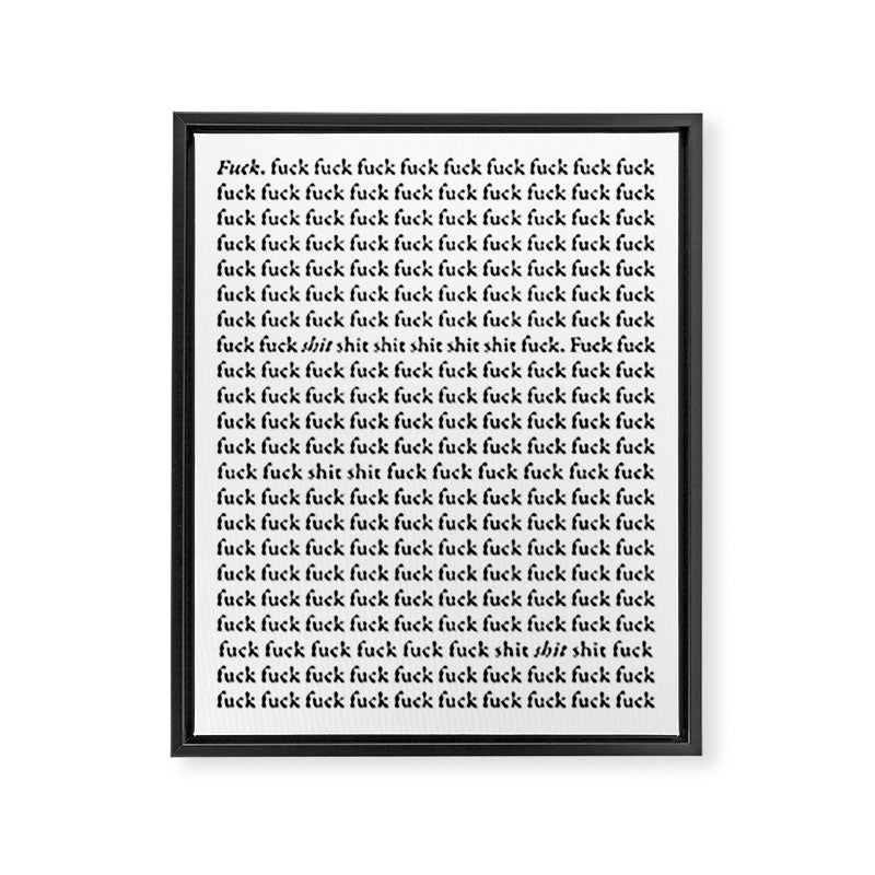 Daily Journal Framed Canvas Print Gallery Image 8