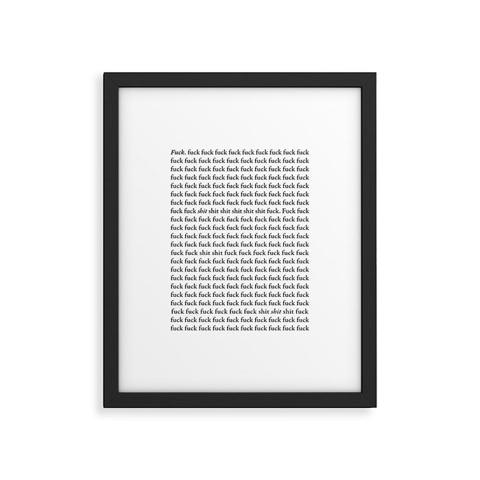 Daily Journal Framed Art Print Gallery Image 1