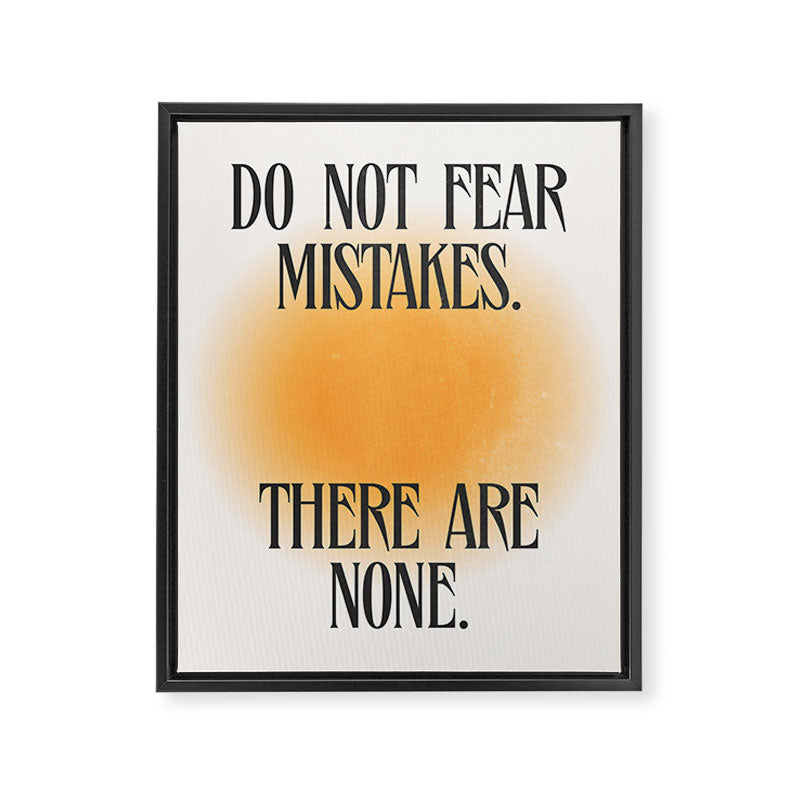 Do Not Fear Framed Canvas Print Gallery Image 6
