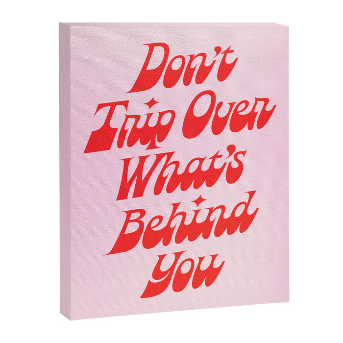 Don't Trip Canvas Print Gallery Image 1