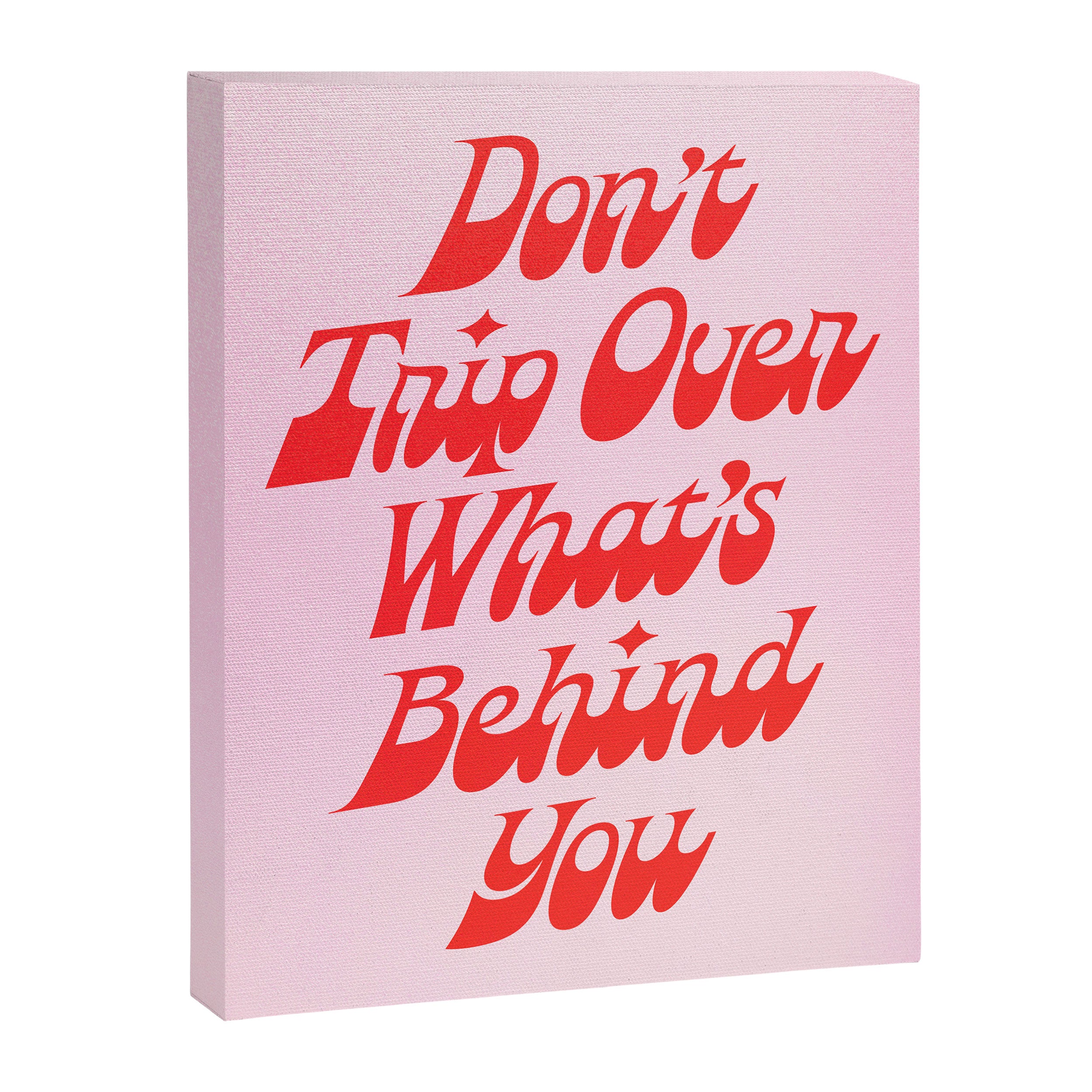 Don't Trip Canvas Print Gallery Image 6