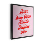 Don't Trip Framed Canvas Print Gallery Image 2