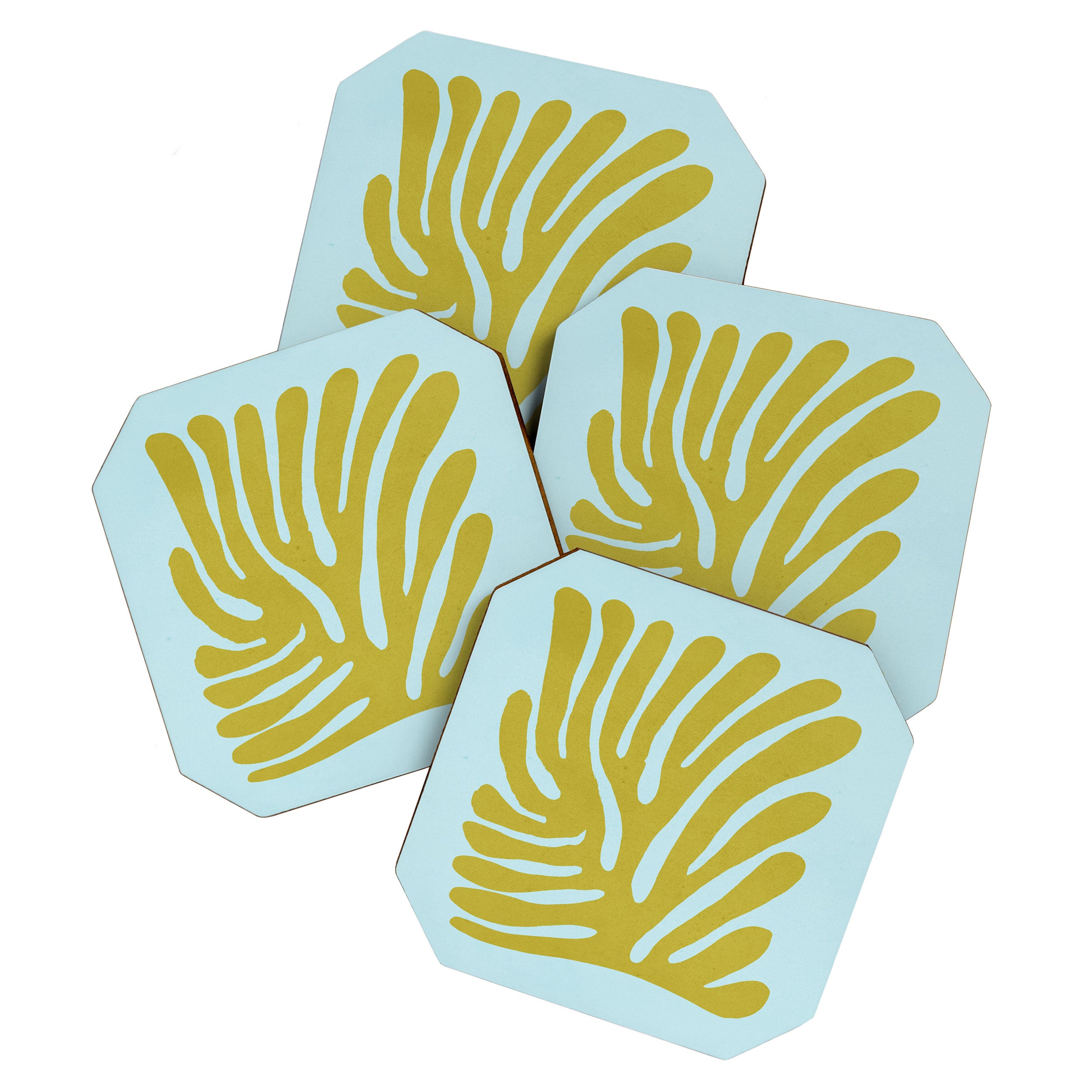 Earls Green & Onahau: Matisse Paper Cutouts 11 Coaster Gallery Image 1