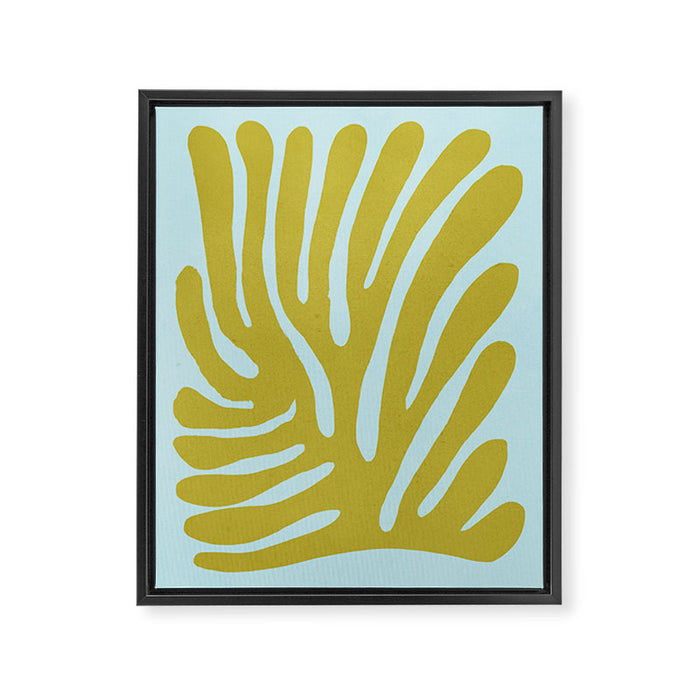 Earls Green & Onahau: Matisse Paper Cutouts 11 Framed Canvas Print Gallery Image 1