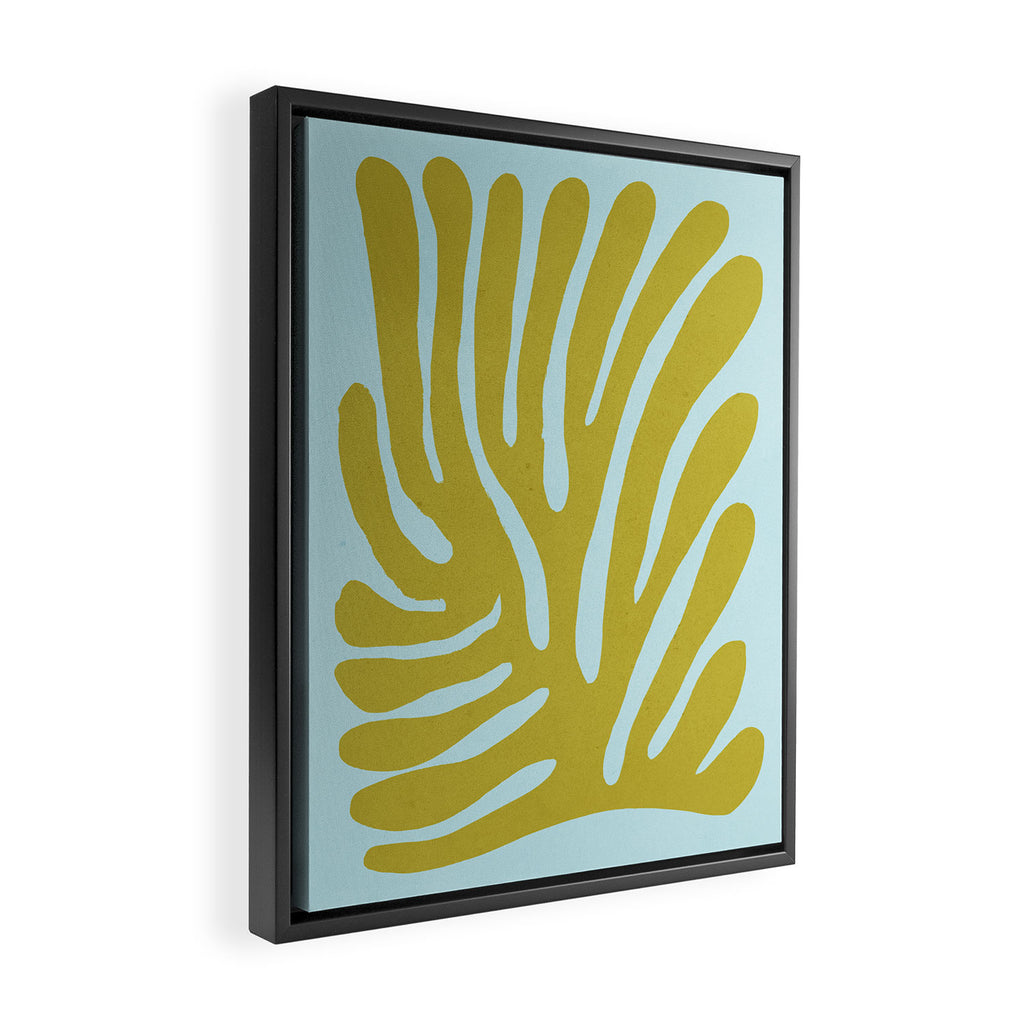 Earls Green & Onahau: Matisse Paper Cutouts 11 Framed Canvas Print Gallery Image 2