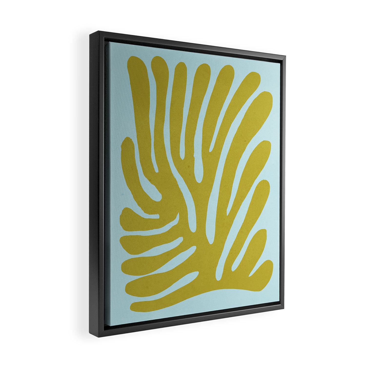 Earls Green & Onahau: Matisse Paper Cutouts 11 Framed Canvas Print Gallery Image 2