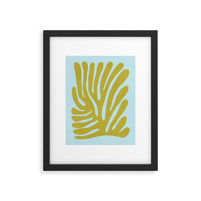 Earls Green & Onahau: Matisse Paper Cutouts 11 Framed Art Print Gallery Image 1