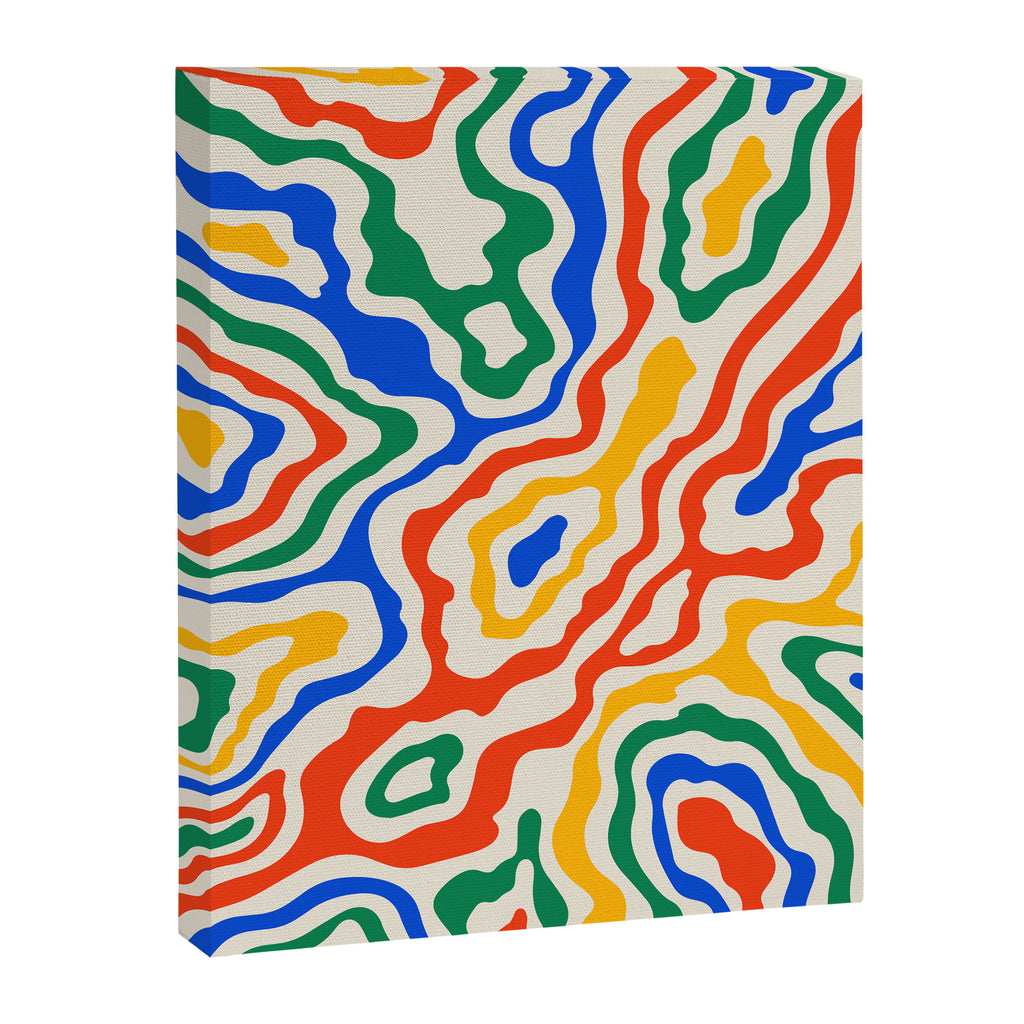 Electric Waves Canvas Print Gallery Image 6